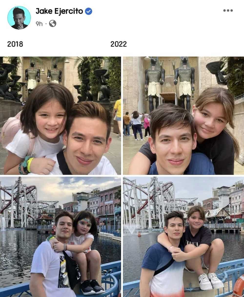 Jake Ejercito recreates more old photos with Ellie Eigenmann; netizens react Jake Ejercito recreates more old photos with Ellie Eigenmann; netizens react