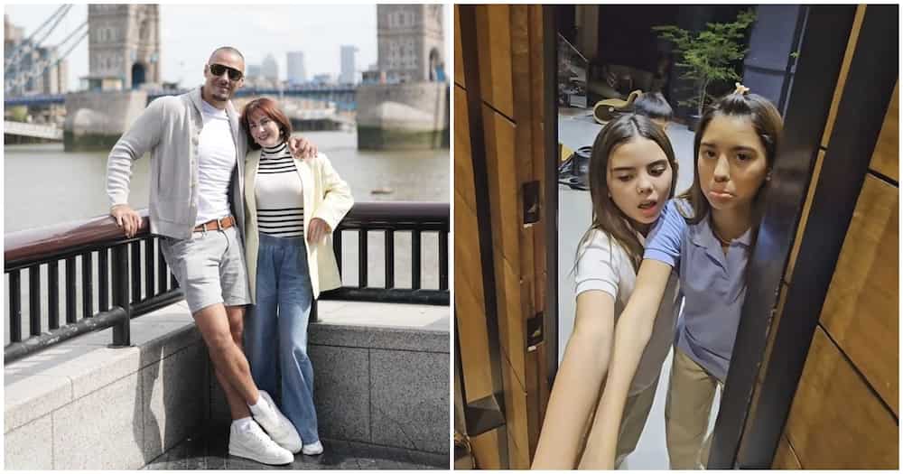 Cheska Garcia and Doug Kramer spend some quality time in London