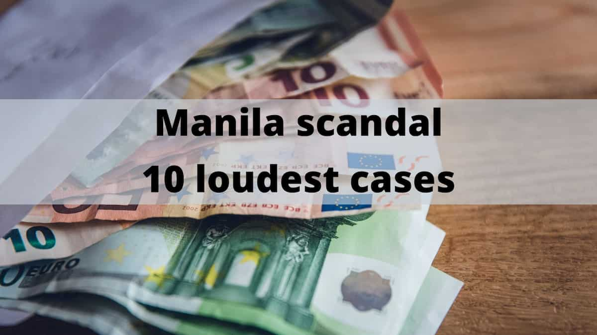 Manila scandal 10 loudest cases so far in 2020