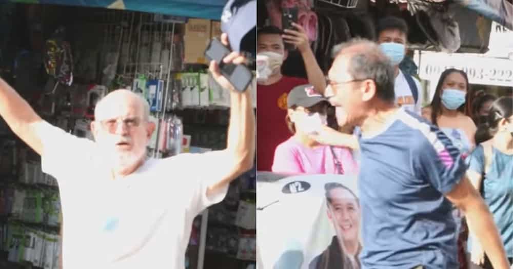 Jaime Fabregas at Ronnie Lazaro, nakiisa sa flash mob ng mga Kakampink sa Quezon City