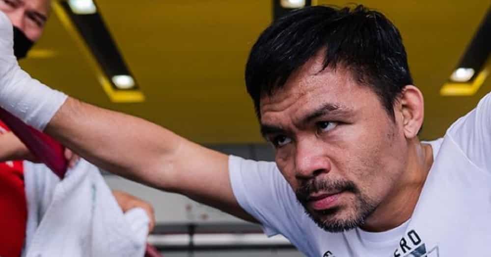 Manny Pacquiao’s intense face-off with Yordenis Ugas thrills fans