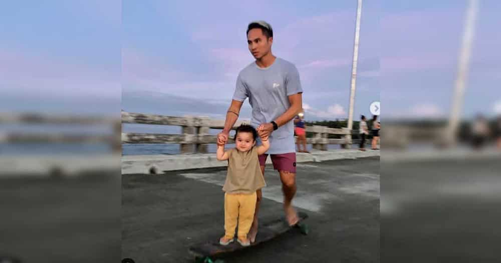 Philmar Alipayo posts sweet moments with Baby Lilo in Siargao