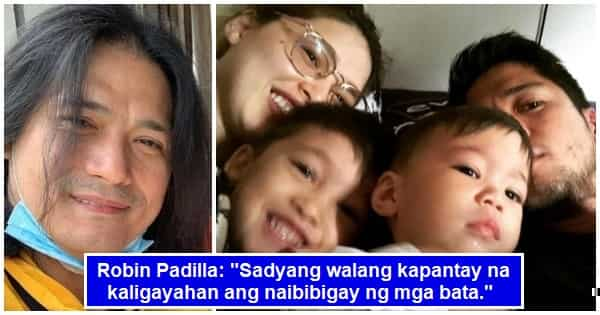 Robin Padilla posts about the happiness that children bring after his ...