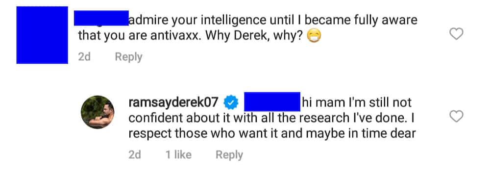 Derek Ramsay, nag-explain sa kumwestiyon ng "intelligence" niya dahil hindi pa siya nagpapabakuna