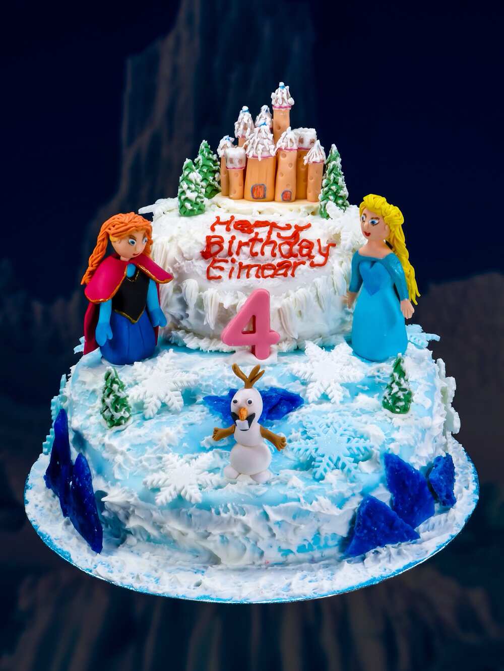 Frozen cake design Frozen cake design