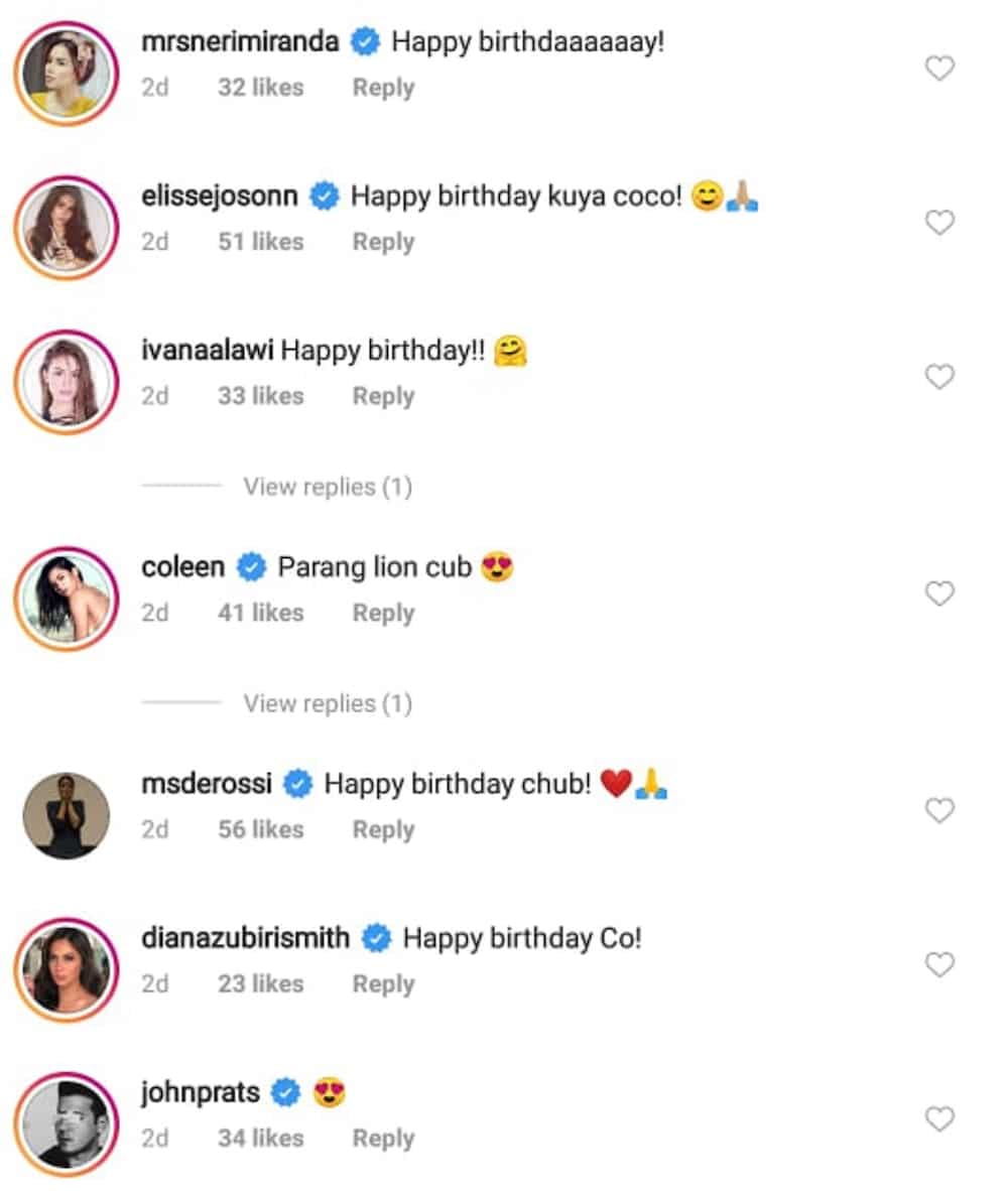 Ivana Alawi, other celebrities greet Coco Martin on his birthday