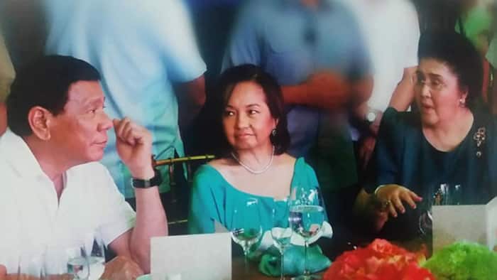 Duterte praises and serenades Arroyo as she says goodbye to public service