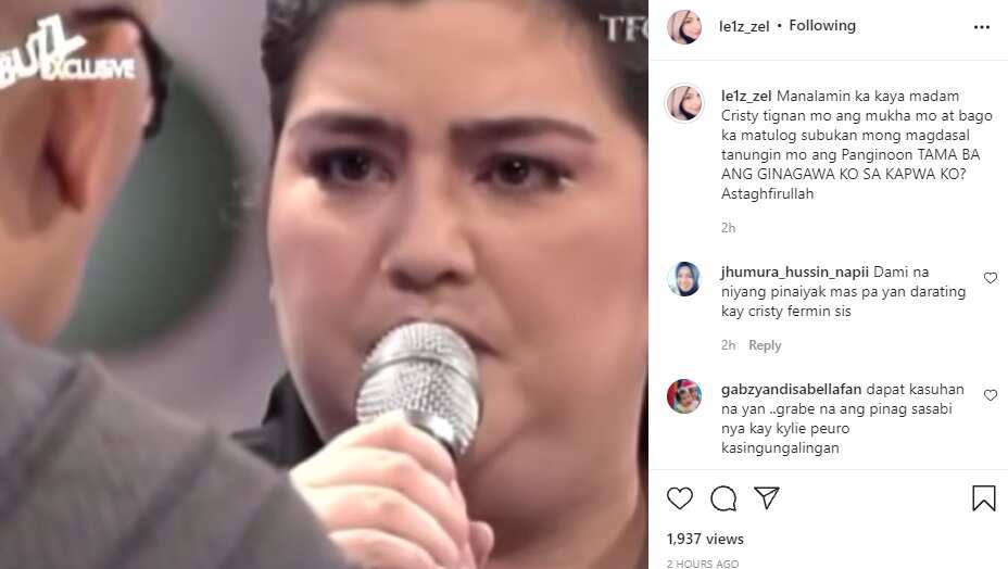 Ina ni Kylie Padilla, may mga bagong banat laban kay Cristy Fermin