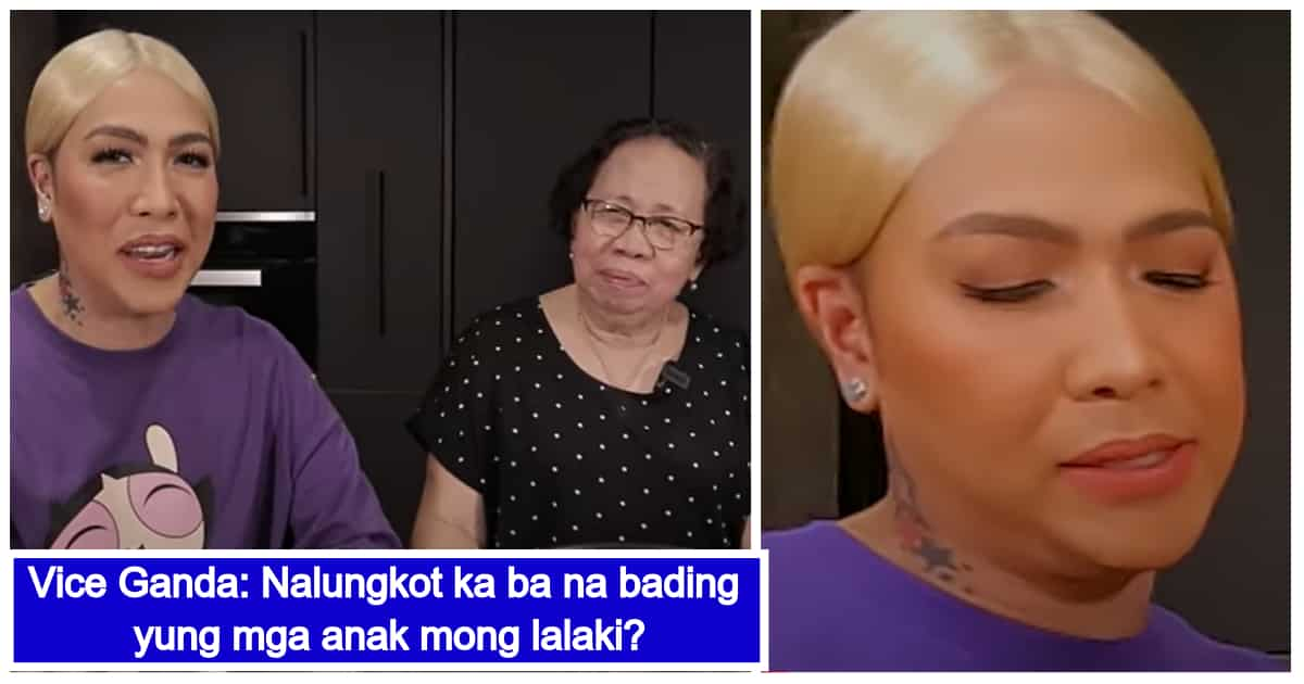 Vice Ganda asked his mom if she's sad that her sons are gay; mom says ...