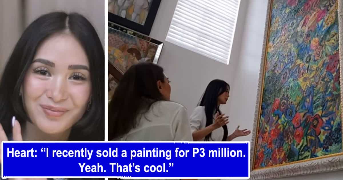 A Heart Evangelista painting could sell for up to 150M