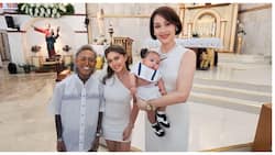 Whamos’ baby Meteor gets baptized; ninang Cong. Geraldine Roman posts about event