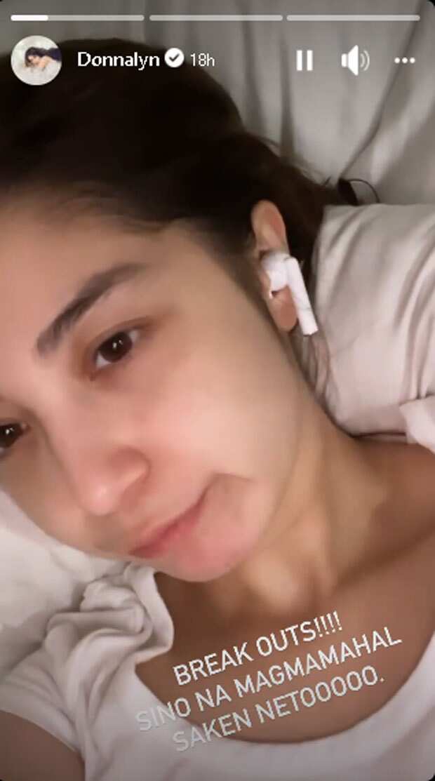 Donnalyn Bartolome sadly asks: "Sino magmamahal sakin neto?"