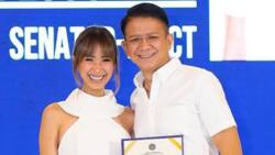 Heart Evangelista congratulates returning senator Chiz Escudero in a post