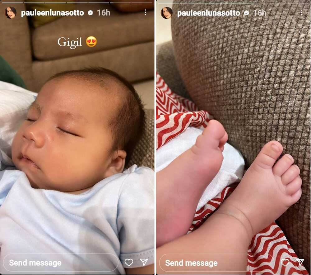 Snaps of Vic Sotto cradling Danica Sotto, Marc Pingris’ son Jean-Luc go viral Snaps of Vic Sotto cradling Danica Sotto, Marc Pingris’ son Jean-Luc go viral
