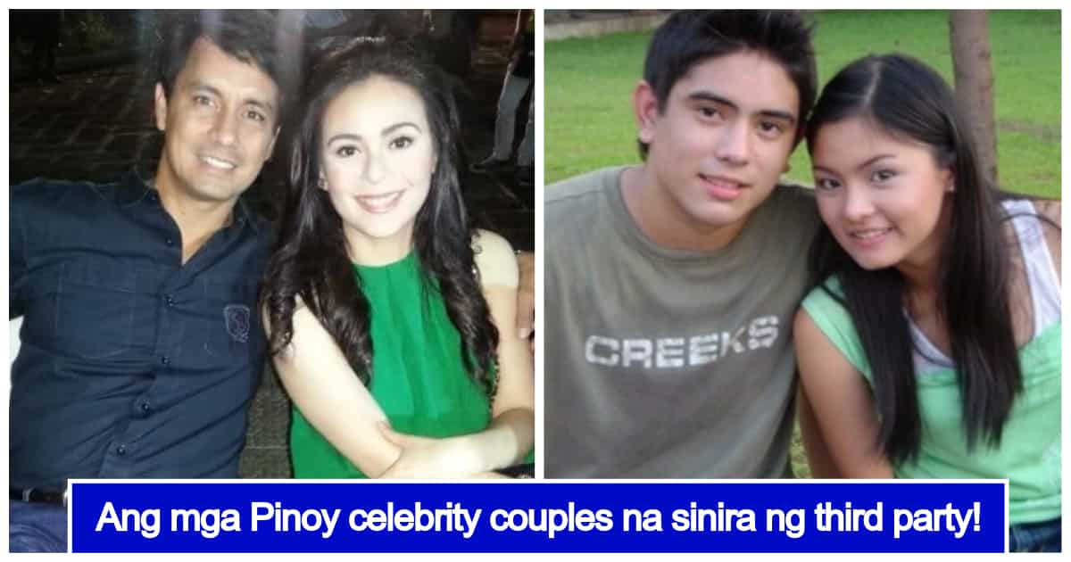 6 Filipino Celebrity Couples That Broke Up Due To A Third Party Photos