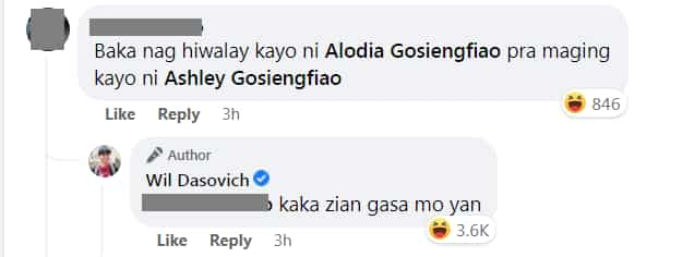 Xian Gaza calls out Wil Dasovich on 'zian gasa' comment: “Ba't dinadamay mo ko ha”