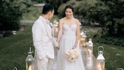 Netizens gush over LJ Reyes-Philip Evangelista's new set of wedding photos