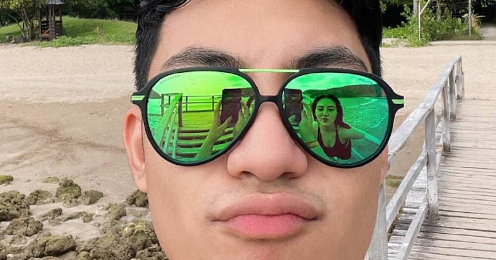 Netizens, kinilig sa reflection ni Cassy Legaspi sa shades ni Darren Espanto (@darrenespanto)
