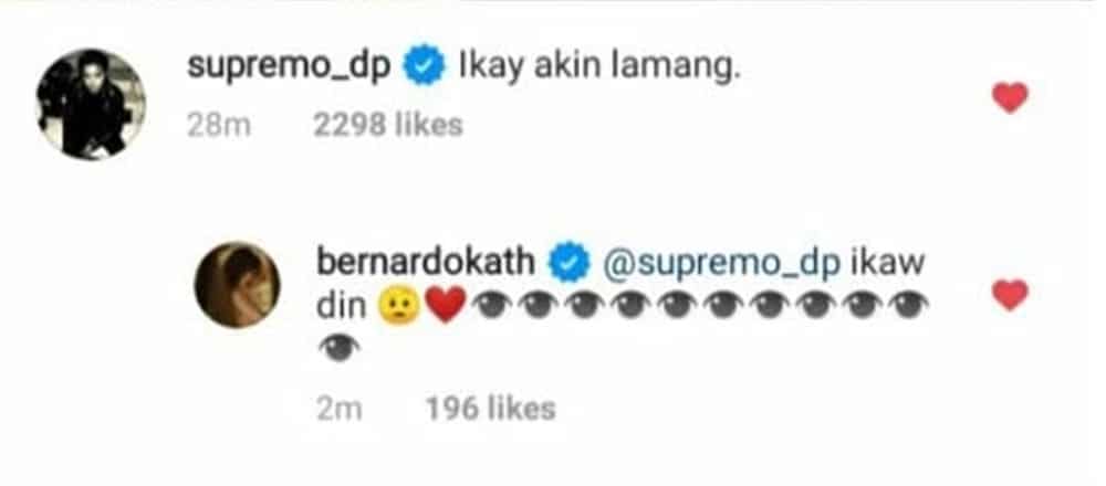 Daniel Padilla reacts to new daring photo of Kathryn Bernardo; actress responds Daniel Padilla reacts to new daring photo of Kathryn Bernardo; actress responds