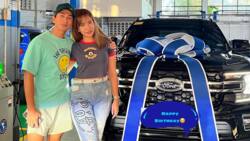 Nikko Natividad receives car from wife Cielo Mae Eusebio as birthday gift