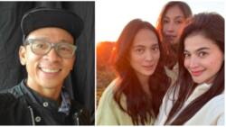 Kuya Kim Atienza reacts to stunning photo of Anne Curtis, Isabelle Daza, Solenn Heussaff: "walang sayang"