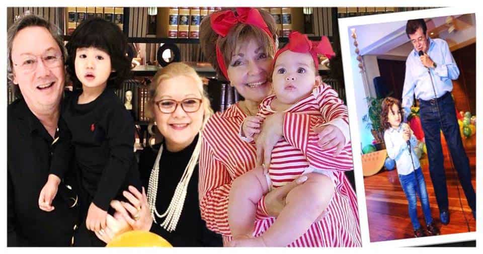 Pinoy celebrities na agaw-pansin ang mga cutest twinning OOTD looks sa mga apo