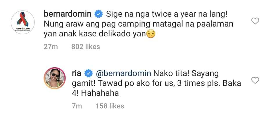 Ina ni Kathryn Bernardo, sinabihan ang aktres na "di dapat madalas" ang camping