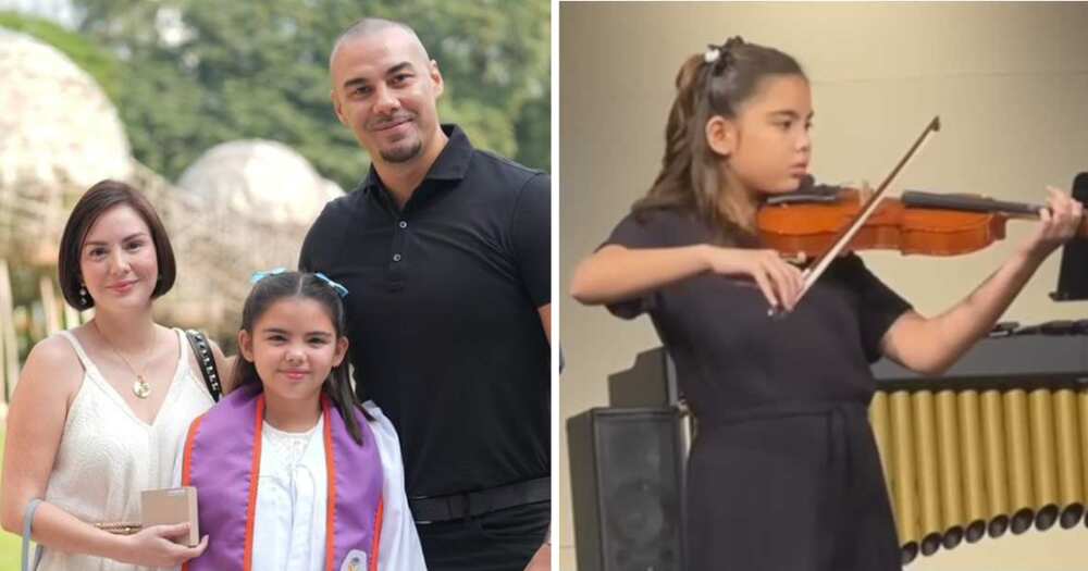Chesca Kramer proudly posts video of daughter Scarlett playing violin