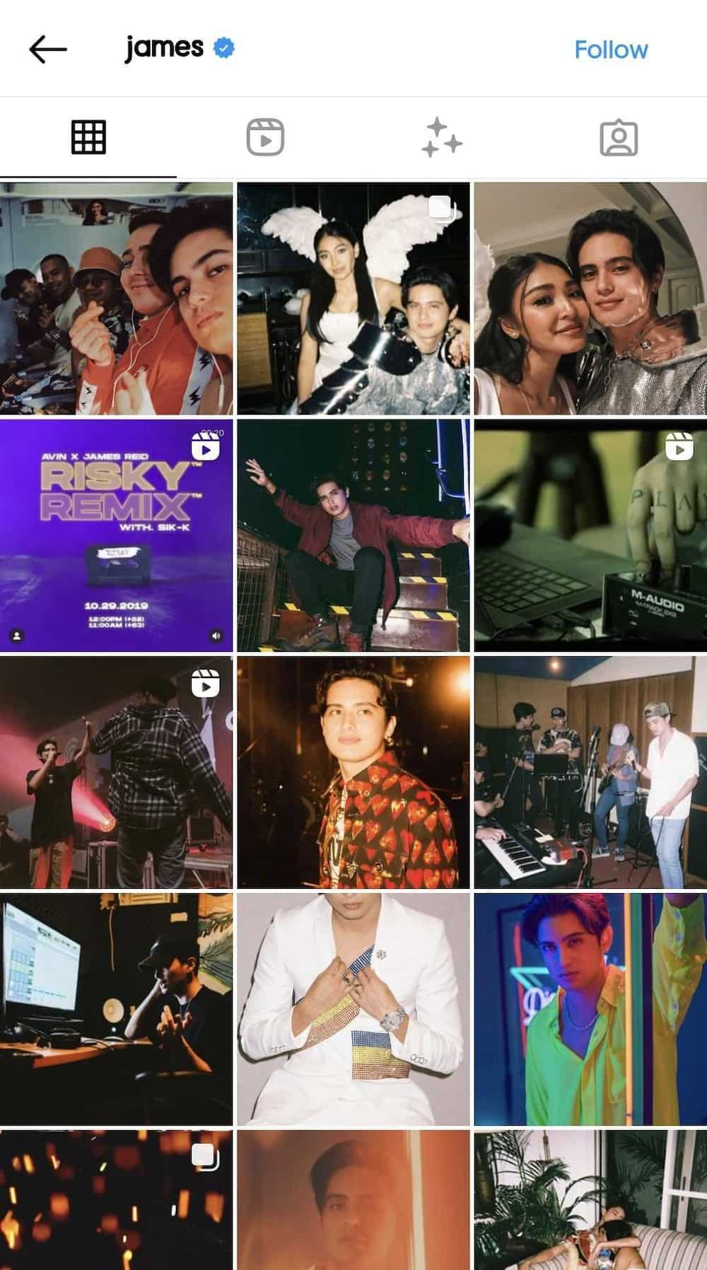 Nadine Lustre, tuluyan nang binura ang mga pictures ni James Reid sa Instagram