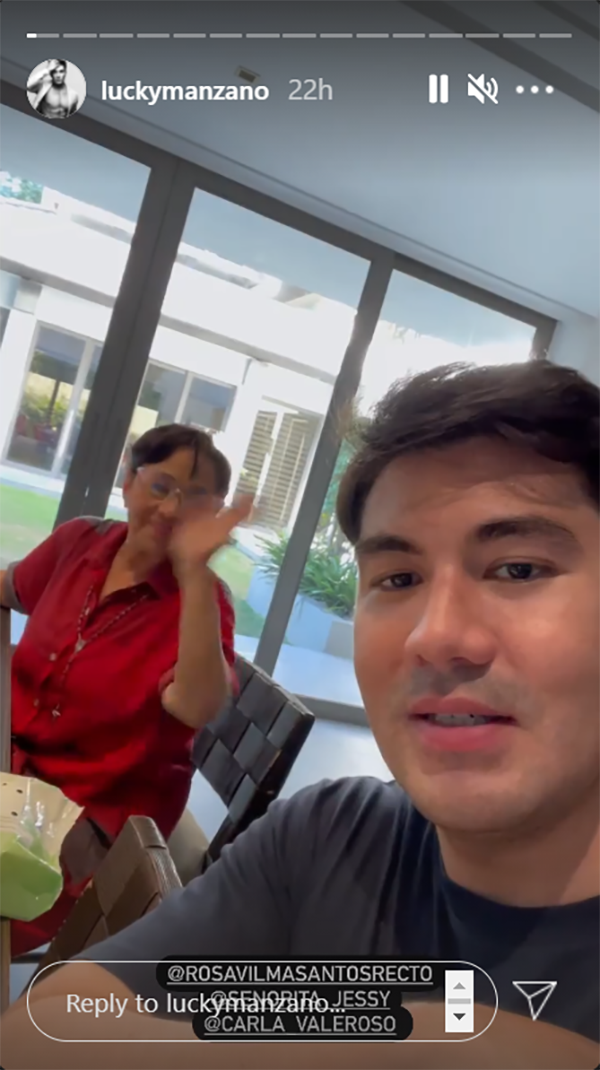 Luis Manzano invites his mother, Vilma Santos to join his next vlog