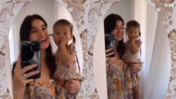 Anne Curtis at baby Dahlia Heussaff, tila nag-duet sa isang viral video