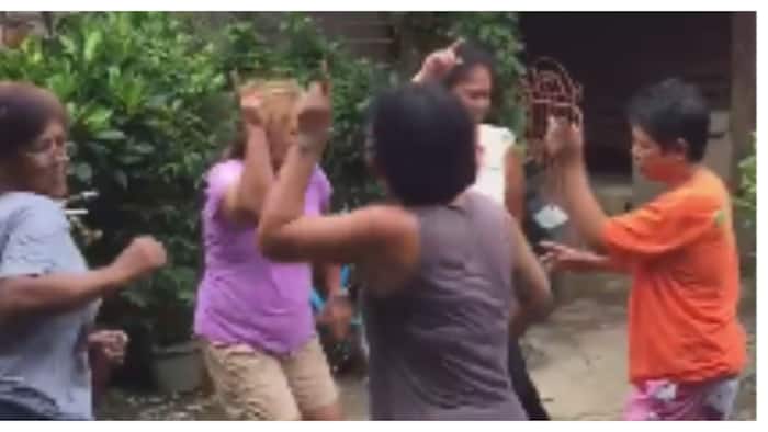 Video ng magku-kumareng masasayang nagsasayaw ng 'Buduts', may 5.4 million views na