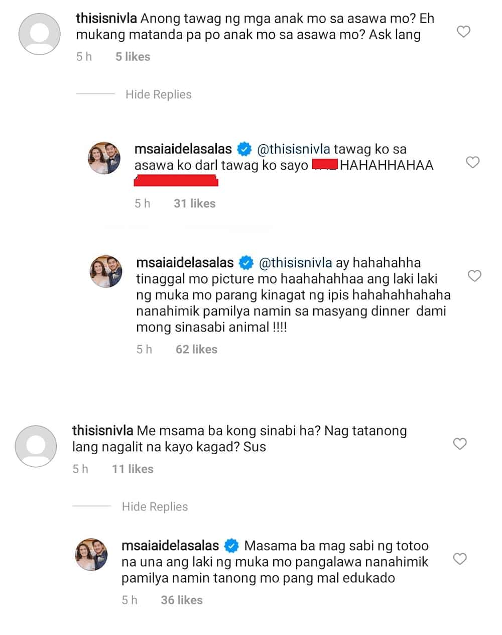 Ai-Ai delas Alas denies she’s angry at netizen who said her kids look older than Gerald