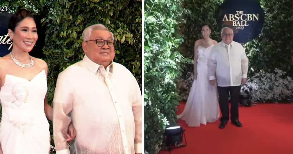 GMA bosses Felipe Gozon and Annette Gozon-Valdes attend ABS-CBN Ball