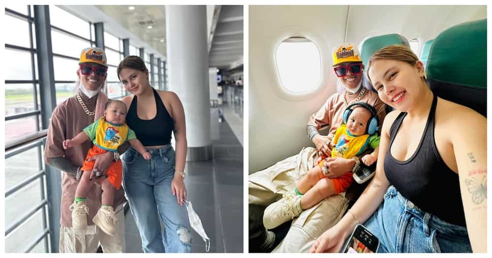 Whamos Cruz, Antonette Gail & Baby Meteor in Singapore