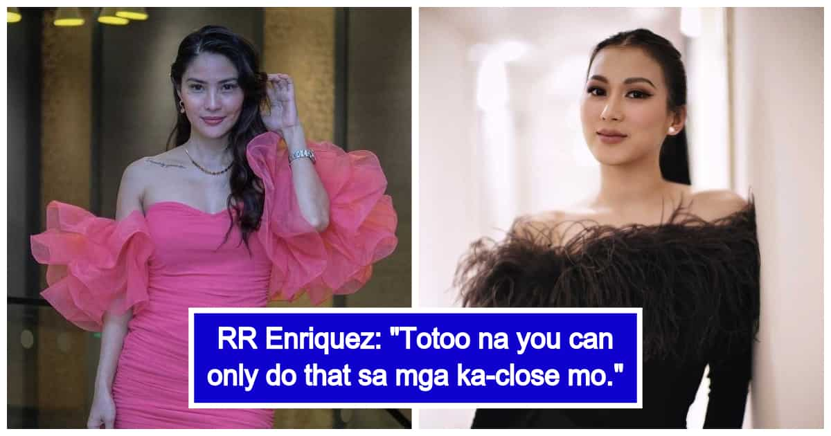 RR Enriquez Reacts To Alex Gonzaga S Viral Icing Smearing Video Need Mag Mature Ng Konti