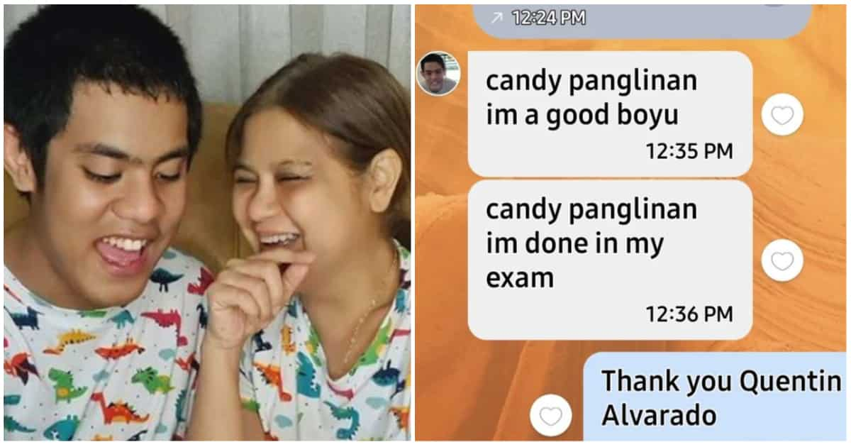 Candy Pangilinan shares screenshot of convo with son Quentin: “Para ba ...