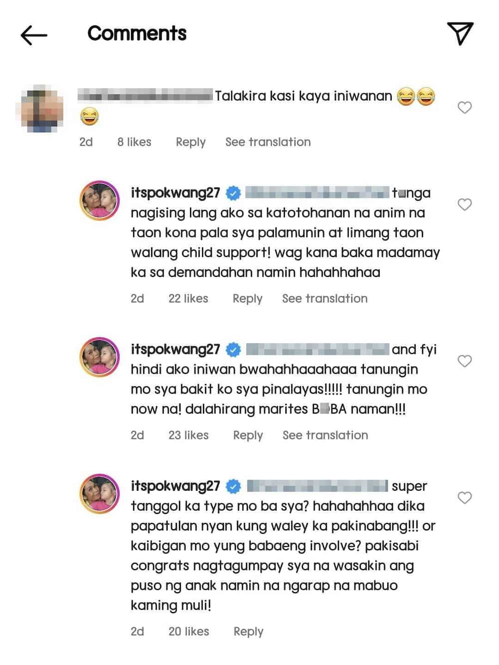 Pokwang sa kanyang basher: "Kaibigan mo yung babaeng involve?"