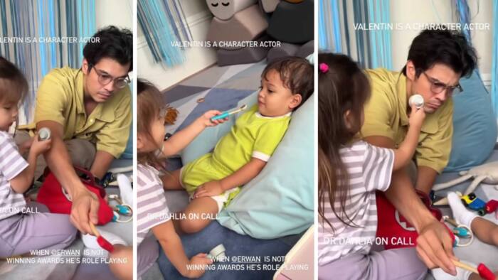 Video of Dahlia, Erwan Heussaff and Isabelle Daza’s son’s playtime goes viral: “Dr. Dahlia on call”