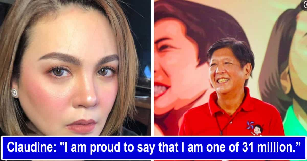 Claudine Barretto, proud na sinabing isa siya sa 31 million na bumoto ...