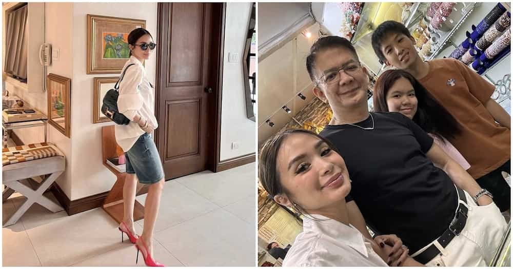 Heart Evangelista gives a glimpse of her Sunday bonding with the family