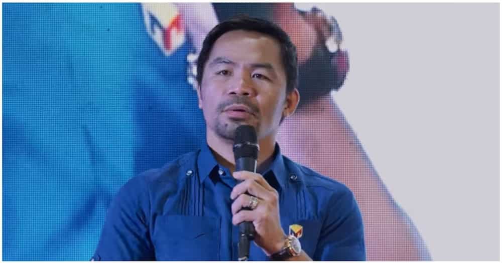 Manny Pacquiao, inaming namahagi ng pera at groceries; nilinaw na bahagi ito ng "charity work"