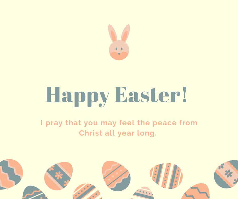 Happy easter on sale messages 2020