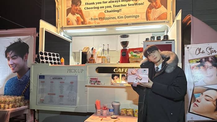 Kim Domingo, nagpadala ng Food Truck para kay Cha Eun Woo