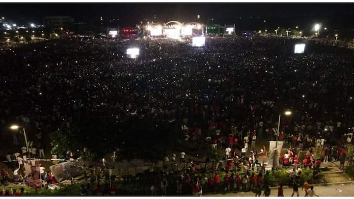 UniTeam Festival Rally, dinaluhan ng nasa 300,000 katao ayon sa pulisya