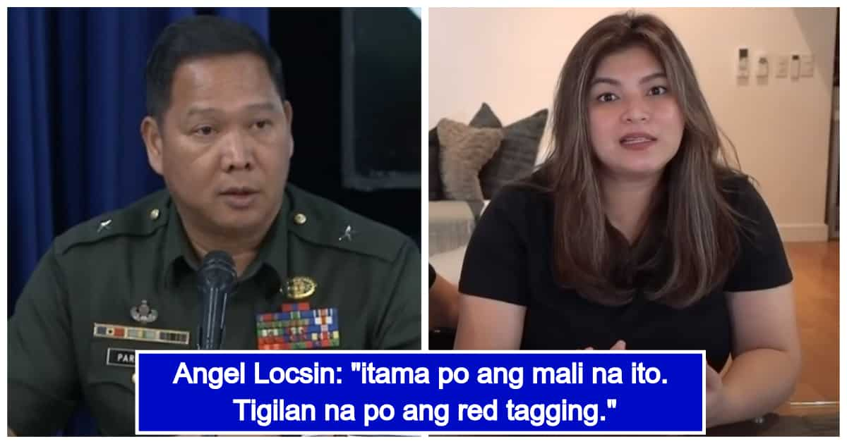 Angel Locsin to Lt. Gen. Parlade: “hindi ako parte ng NPA or any ...