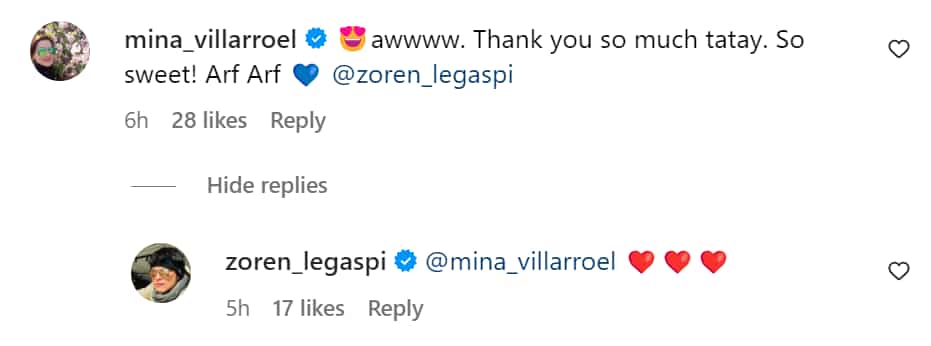 Zoren Legaspi pens heartfelt birthday message for Carmina Villarroel