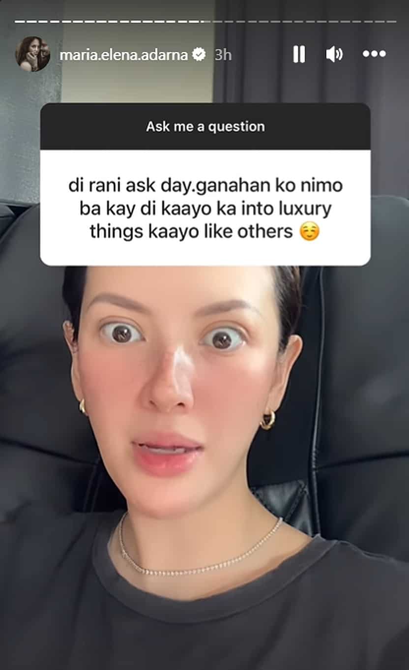 Ellen Adarna, hindi hilig mag-post ng kanyang luxury items: "For me it's weird"
