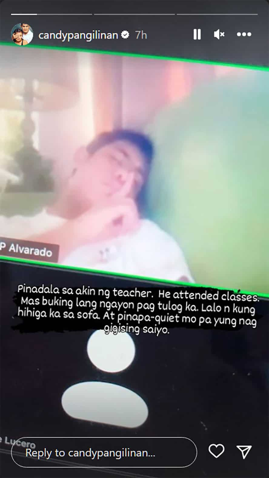 Candy Pangilinan, nawindang sa nadiskubreng pagtulog ni Quentin sa ...