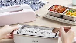 Electric heating lunch boxes perfect for reheating ‘baon’ at work
